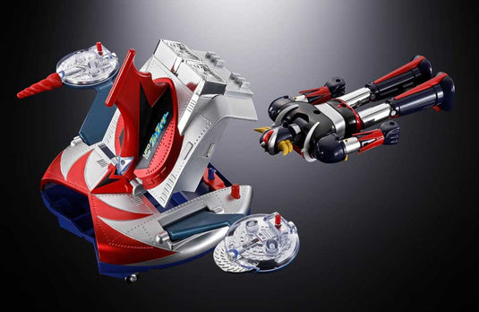 Bandai - Chogokin - UFO Robot Grendizer - Deluxe Grendizer & UFO Spazer