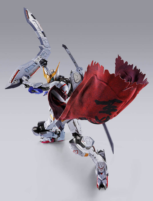 Bandai - Metal Build: Mobile Suit Gundam Iron Blooded Orphans - Gundam Barbatos (4th Form) + Boomerang Mace