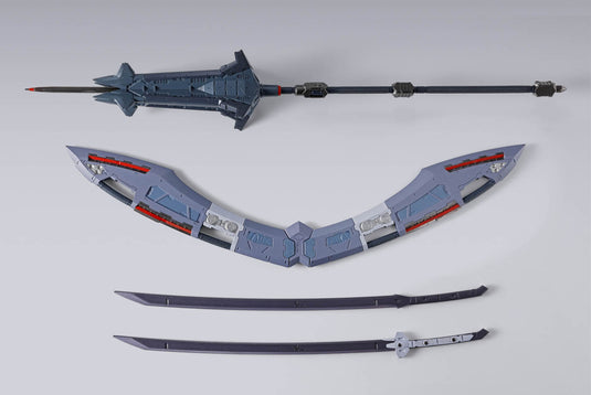 Bandai - Metal Build: Mobile Suit Gundam Iron Blooded Orphans - Gundam Barbatos (4th Form) + Boomerang Mace