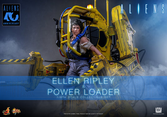 Hot Toys - Aliens (1986) - Ellen RIpley & Power Loader Set of 2 (MMS923)