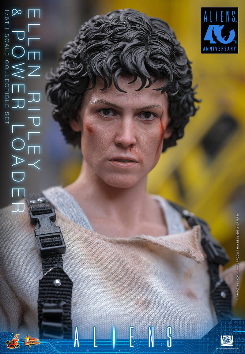 Load image into Gallery viewer, Hot Toys - Aliens (1986) - Ellen RIpley &amp; Power Loader Set of 2 (MMS923)
