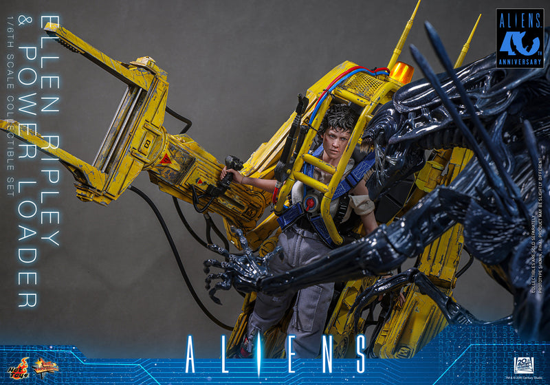 Load image into Gallery viewer, Hot Toys - Aliens (1986) - Ellen RIpley &amp; Power Loader Set of 2 (MMS923)
