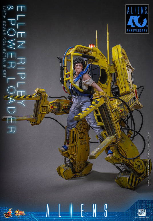 Hot Toys - Aliens (1986) - Ellen RIpley & Power Loader Set of 2 (MMS923)