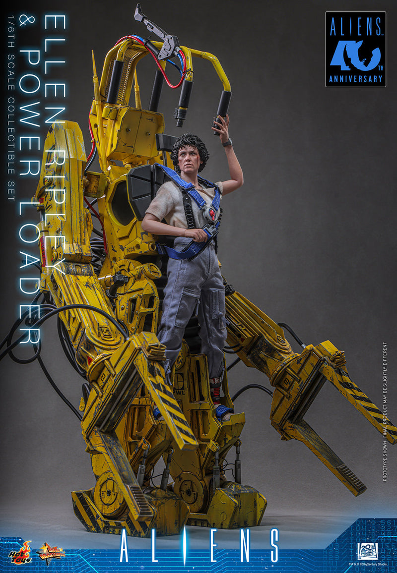 Load image into Gallery viewer, Hot Toys - Aliens (1986) - Ellen RIpley &amp; Power Loader Set of 2 (MMS923)
