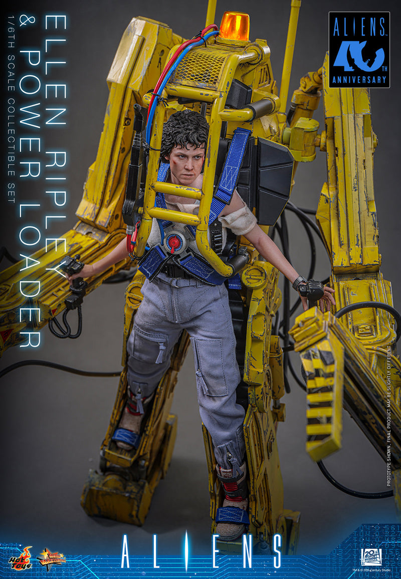 Load image into Gallery viewer, Hot Toys - Aliens (1986) - Ellen RIpley &amp; Power Loader Set of 2 (MMS923)

