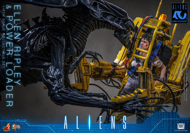 Load image into Gallery viewer, Hot Toys - Aliens (1986) - Ellen RIpley &amp; Power Loader Set of 2 (MMS923)
