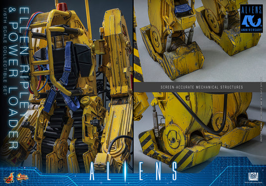 Hot Toys - Aliens (1986) - Ellen RIpley & Power Loader Set of 2 (MMS923)