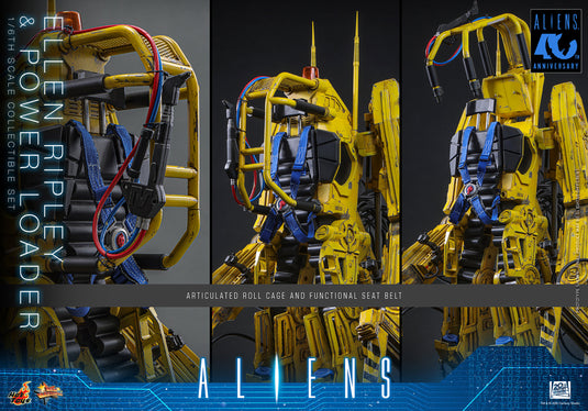 Hot Toys - Aliens (1986) - Ellen RIpley & Power Loader Set of 2 (MMS923)