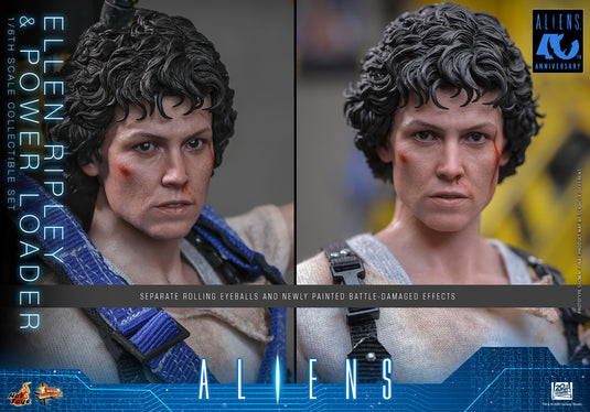 Hot Toys - Aliens (1986) - Ellen RIpley & Power Loader Set of 2 (MMS923)