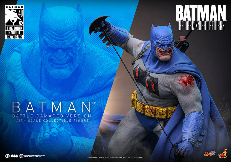 Load image into Gallery viewer, Hot Toys - Batman: The Dark Knight Returns - Batman (Battle Damaged Version)
