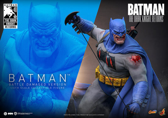 Hot Toys - Batman: The Dark Knight Returns - Batman (Battle Damaged Version)