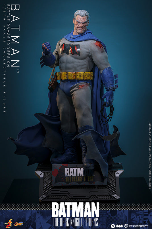 Hot Toys - Batman: The Dark Knight Returns - Batman (Battle Damaged Version)