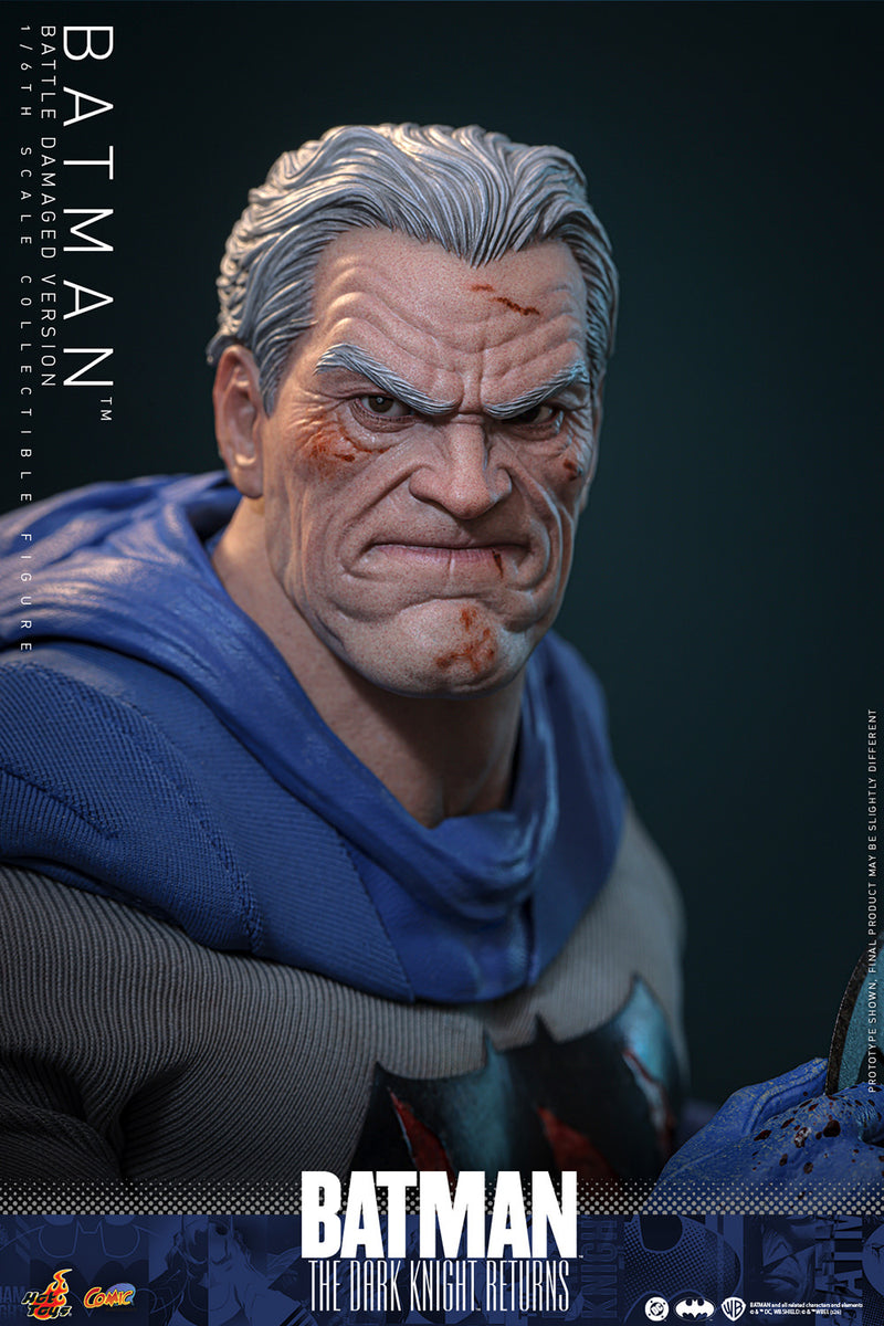 Load image into Gallery viewer, Hot Toys - Batman: The Dark Knight Returns - Batman (Battle Damaged Version)

