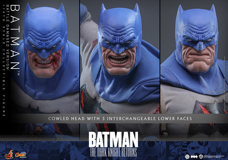 Load image into Gallery viewer, Hot Toys - Batman: The Dark Knight Returns - Batman (Battle Damaged Version)
