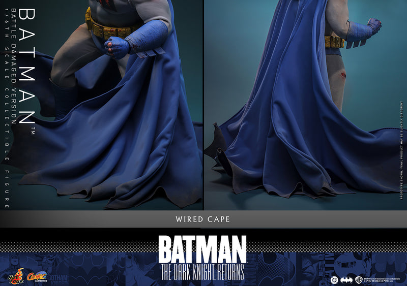 Load image into Gallery viewer, Hot Toys - Batman: The Dark Knight Returns - Batman (Battle Damaged Version)
