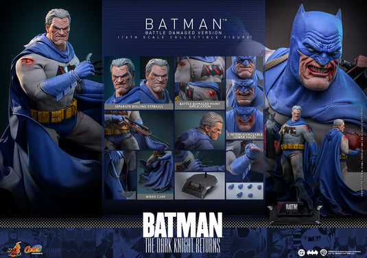 Hot Toys - Batman: The Dark Knight Returns - Batman (Battle Damaged Version)