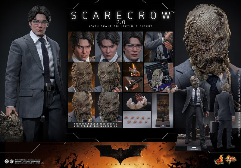 Load image into Gallery viewer, Hot Toys - Batman Begins - Scarecrow (2.0)
