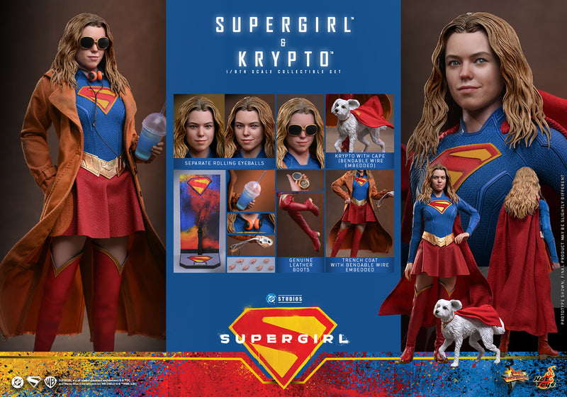 Load image into Gallery viewer, Hot Toys - Supergirl - Supergirl &amp; Kypto (MMS869)
