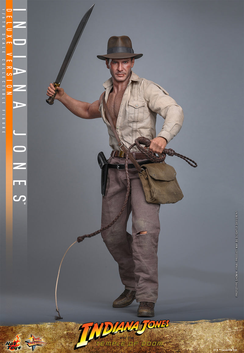Load image into Gallery viewer, Hot Toys - Indiana Jones and the Temple of Doom - Indiana Jones (Deluxe Version)
