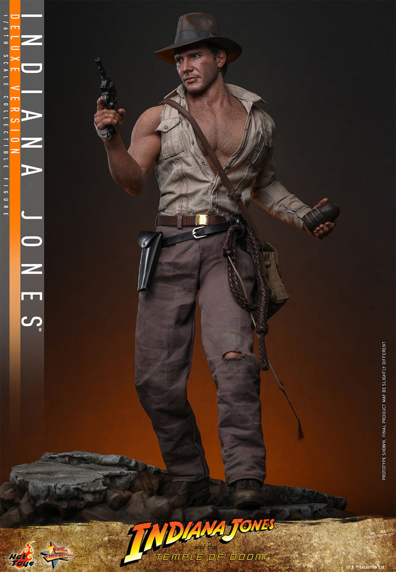 Load image into Gallery viewer, Hot Toys - Indiana Jones and the Temple of Doom - Indiana Jones (Deluxe Version)
