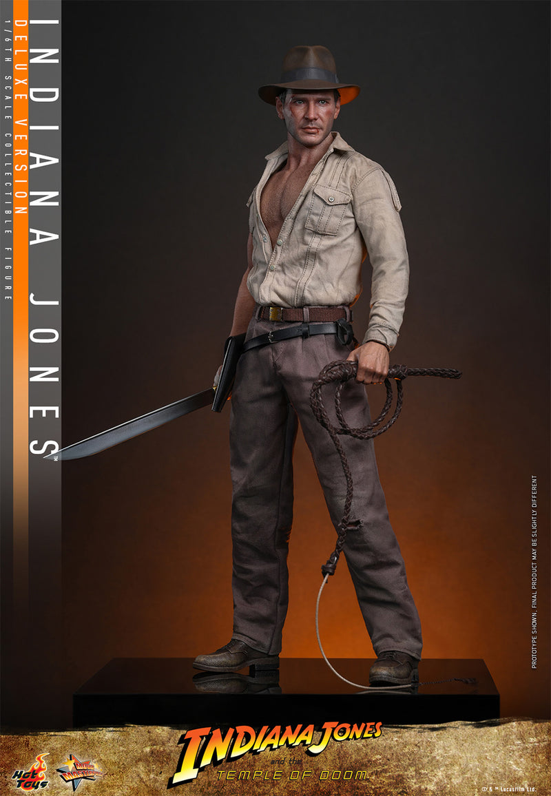 Load image into Gallery viewer, Hot Toys - Indiana Jones and the Temple of Doom - Indiana Jones (Deluxe Version)
