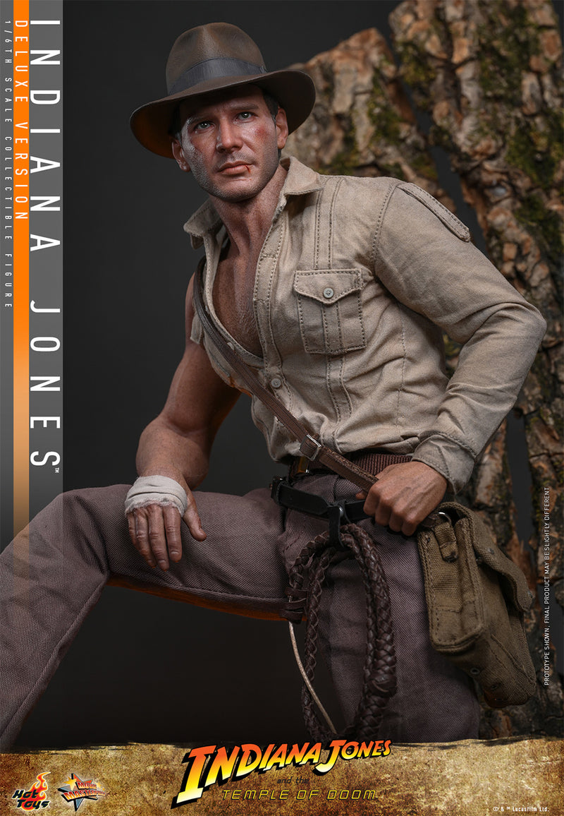 Load image into Gallery viewer, Hot Toys - Indiana Jones and the Temple of Doom - Indiana Jones (Deluxe Version)
