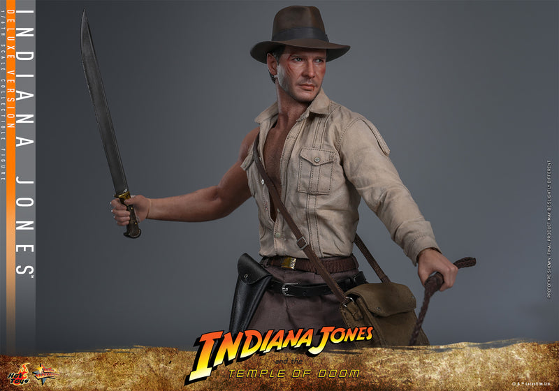 Load image into Gallery viewer, Hot Toys - Indiana Jones and the Temple of Doom - Indiana Jones (Deluxe Version)
