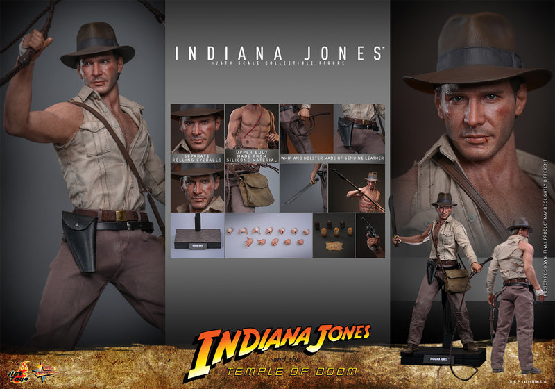 Load image into Gallery viewer, Hot Toys - Indiana Jones and the Temple of Doom - Indiana Jones
