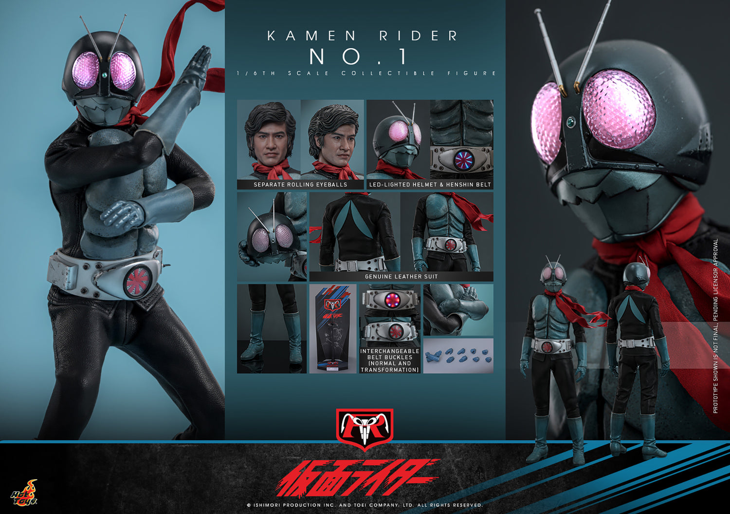 Hot Toys - Kamen Rider - Kamen Rider No. 1 – Ages Three and Up