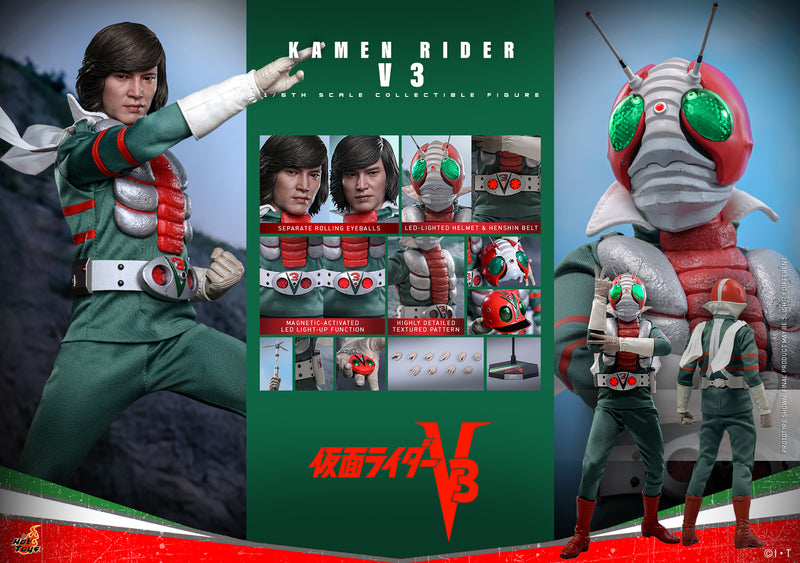 Load image into Gallery viewer, Hot Toys - Kamen Rider V3 - Kamen Rider V3
