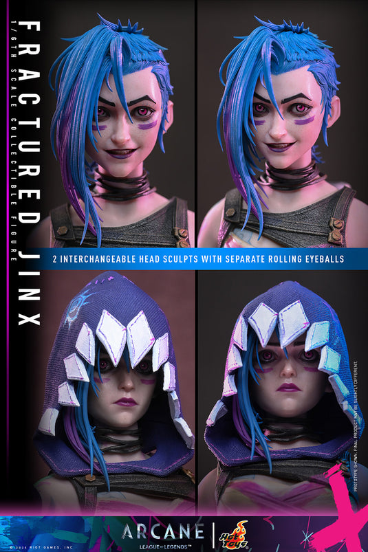 Hot Toys - League of Legends: Arcane - Fractured Jynx (TMS183)