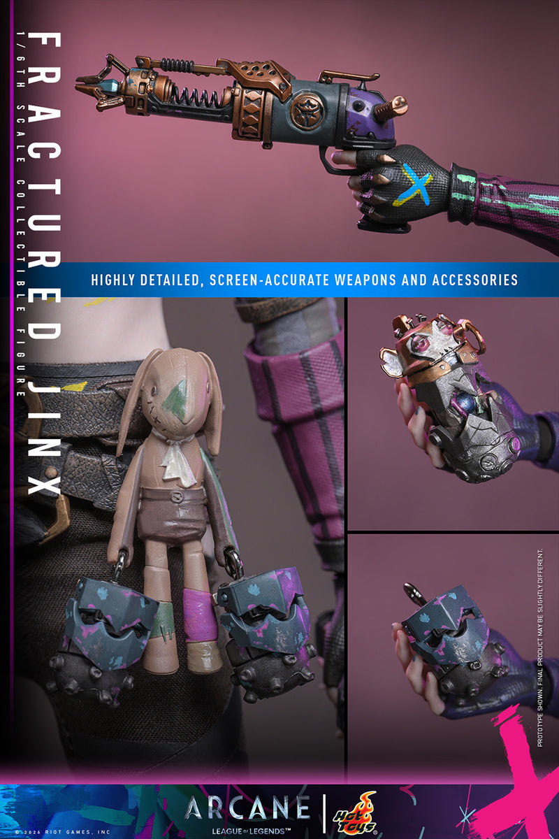 Load image into Gallery viewer, Hot Toys - League of Legends: Arcane - Fractured Jynx (TMS183)

