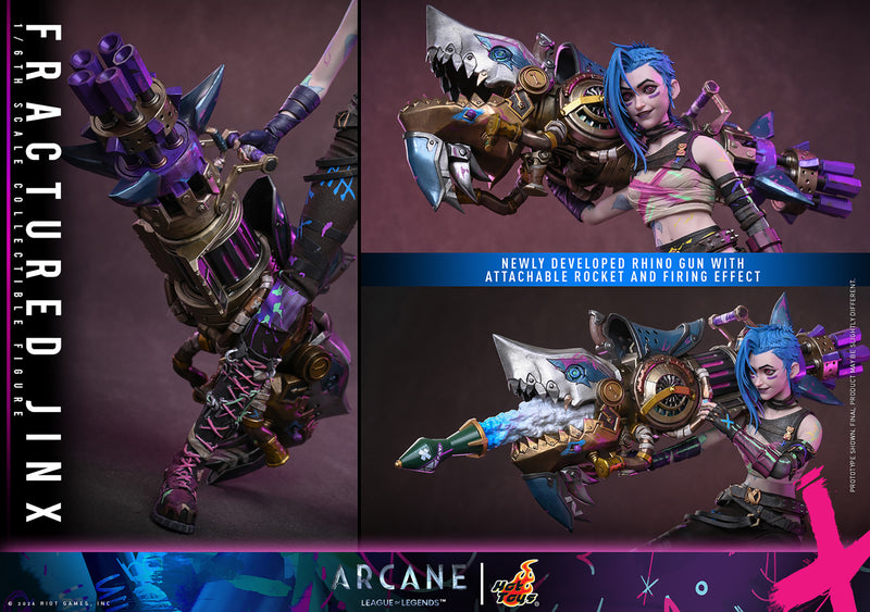 Load image into Gallery viewer, Hot Toys - League of Legends: Arcane - Fractured Jynx (TMS183)
