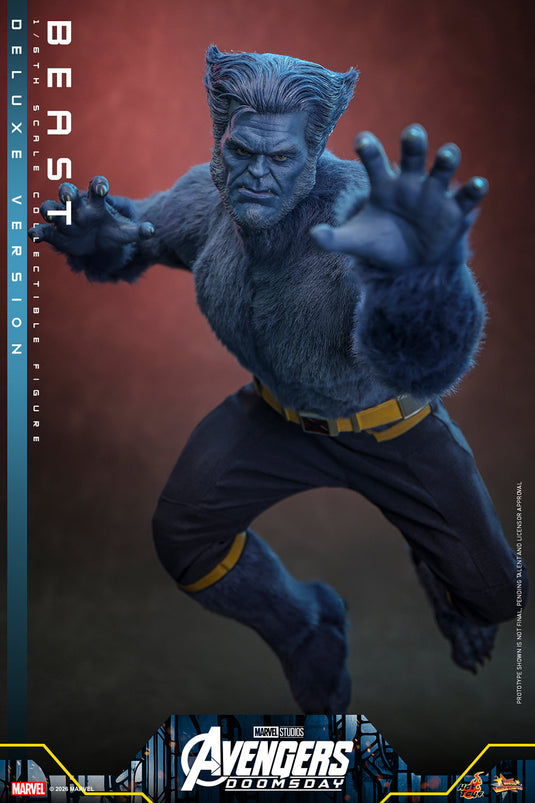 Hot Toys - Avengers Doomsday - Beast (Deluxe) (MMS921)