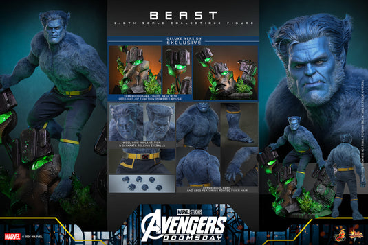 Hot Toys - Avengers Doomsday - Beast (Deluxe) (MMS921)