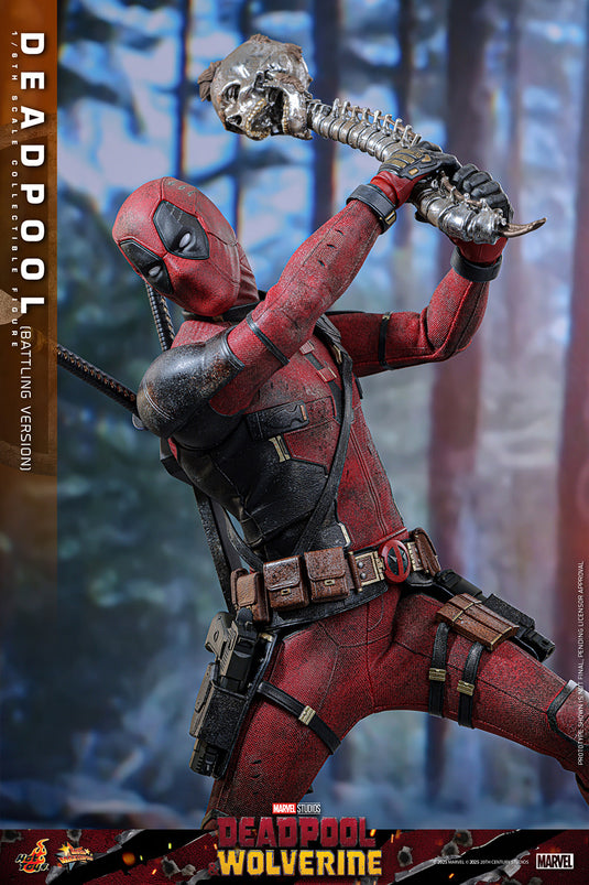 Hot Toys - Deadpool and Wolverine - Deadpool (Battling Version)