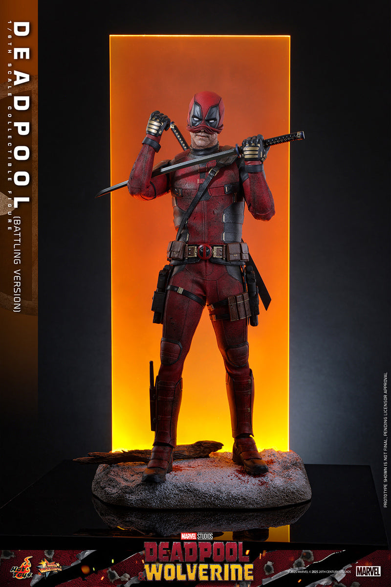 Load image into Gallery viewer, Hot Toys - Deadpool and Wolverine - Deadpool (Battling Version)
