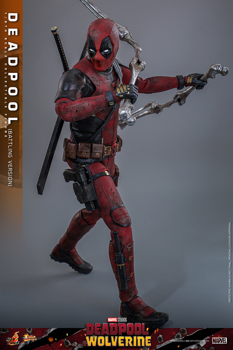 Load image into Gallery viewer, Hot Toys - Deadpool and Wolverine - Deadpool (Battling Version)
