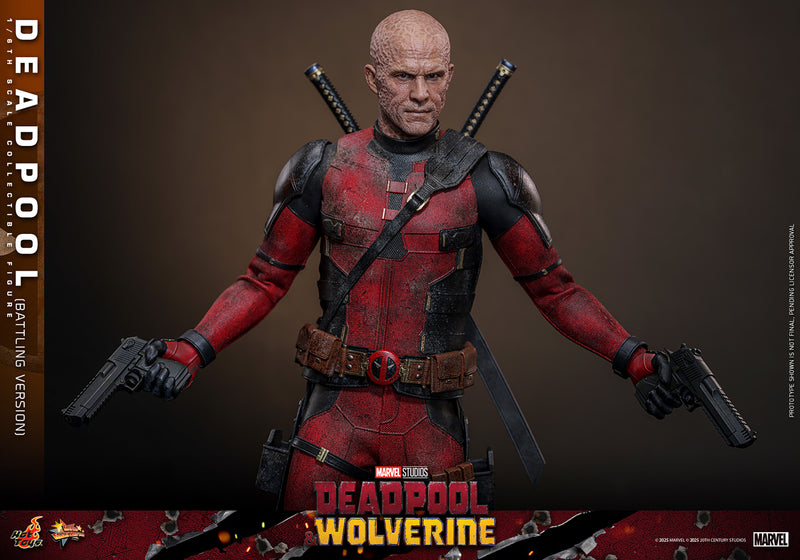 Load image into Gallery viewer, Hot Toys - Deadpool and Wolverine - Deadpool (Battling Version)
