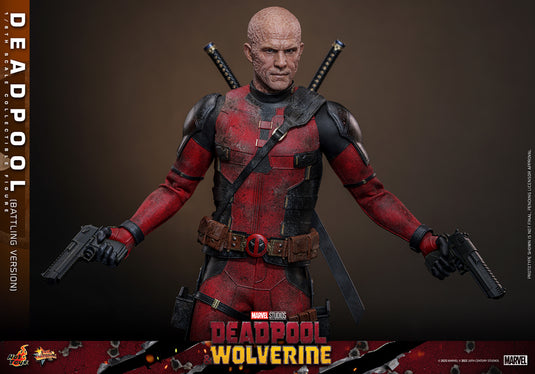 Hot Toys - Deadpool and Wolverine - Deadpool (Battling Version)