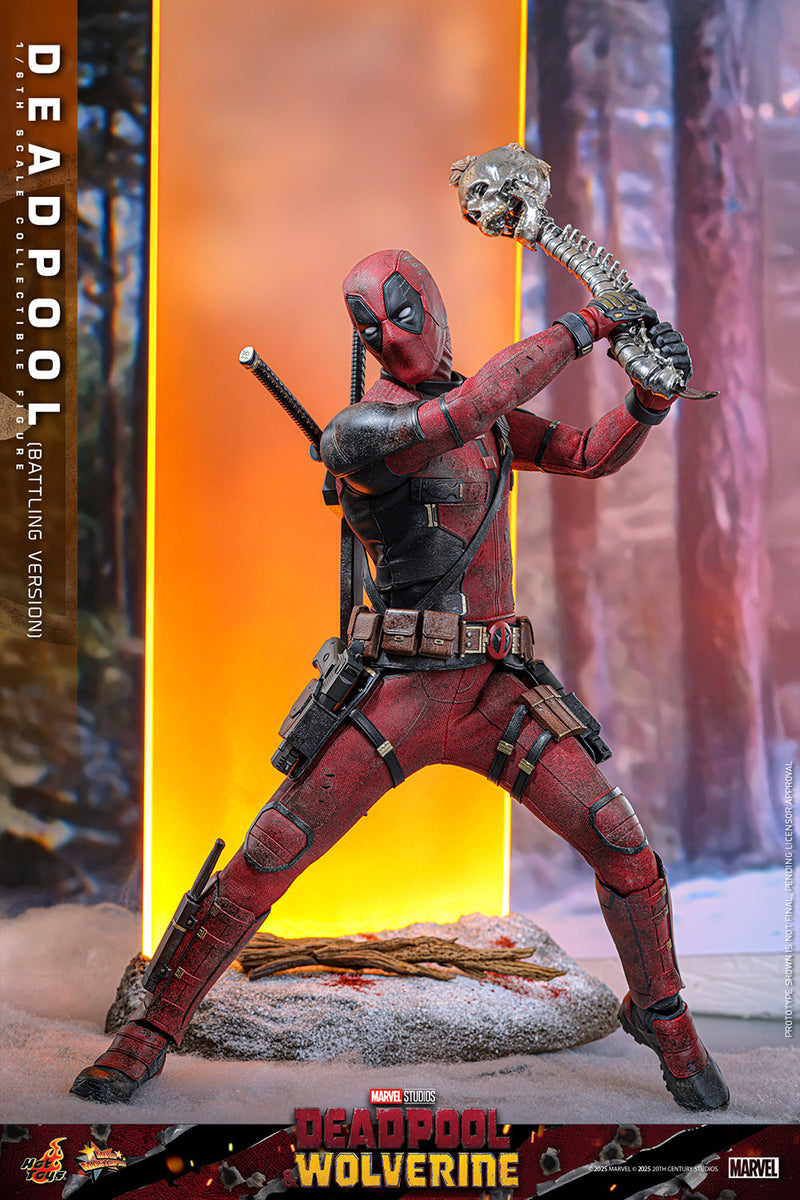 Load image into Gallery viewer, Hot Toys - Deadpool and Wolverine - Deadpool (Battling Version)
