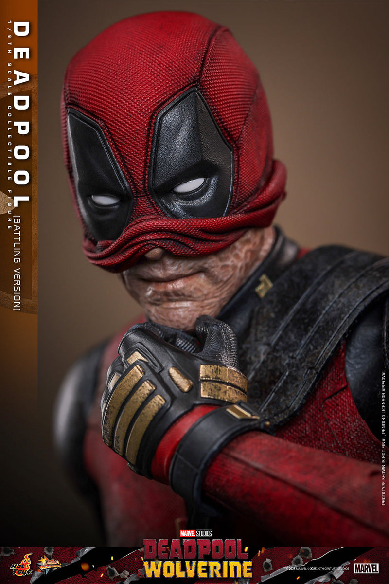 Load image into Gallery viewer, Hot Toys - Deadpool and Wolverine - Deadpool (Battling Version)
