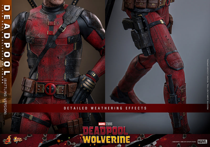Load image into Gallery viewer, Hot Toys - Deadpool and Wolverine - Deadpool (Battling Version)
