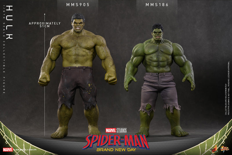 Load image into Gallery viewer, Hot Toys - Spider-Man Brand New Day - Hulk (MMS905)
