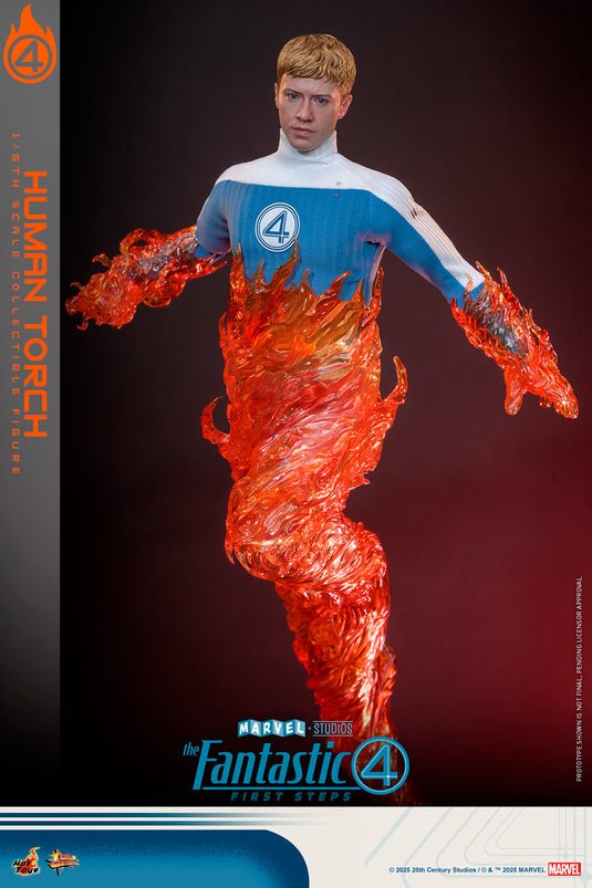 Hot Toys - The Fantastic Four: First Steps - Human Torch