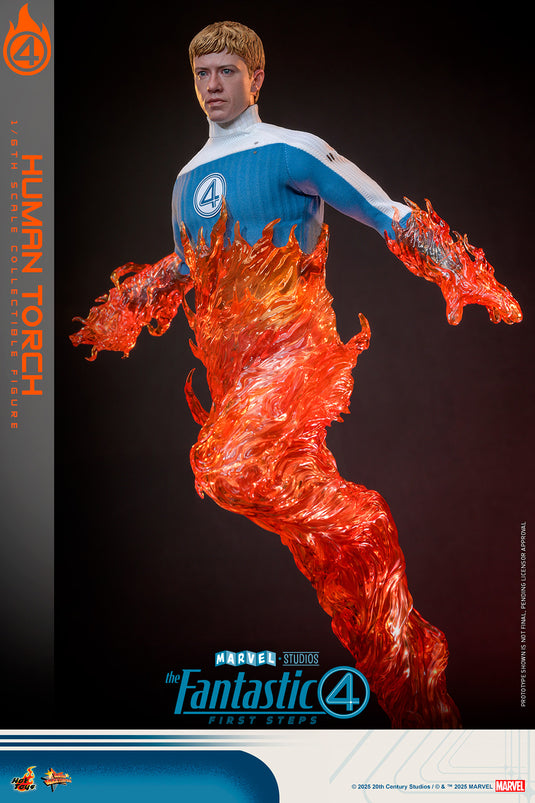 Hot Toys - The Fantastic Four: First Steps - Human Torch