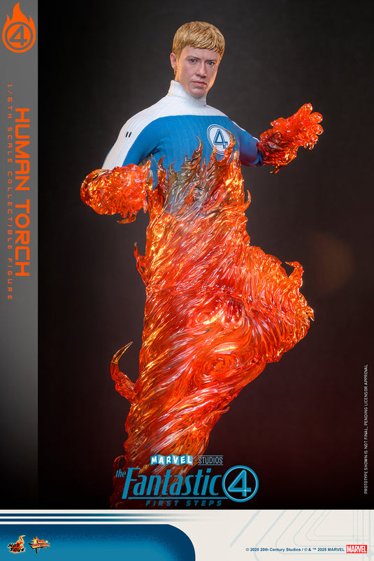 Hot Toys - The Fantastic Four: First Steps - Human Torch