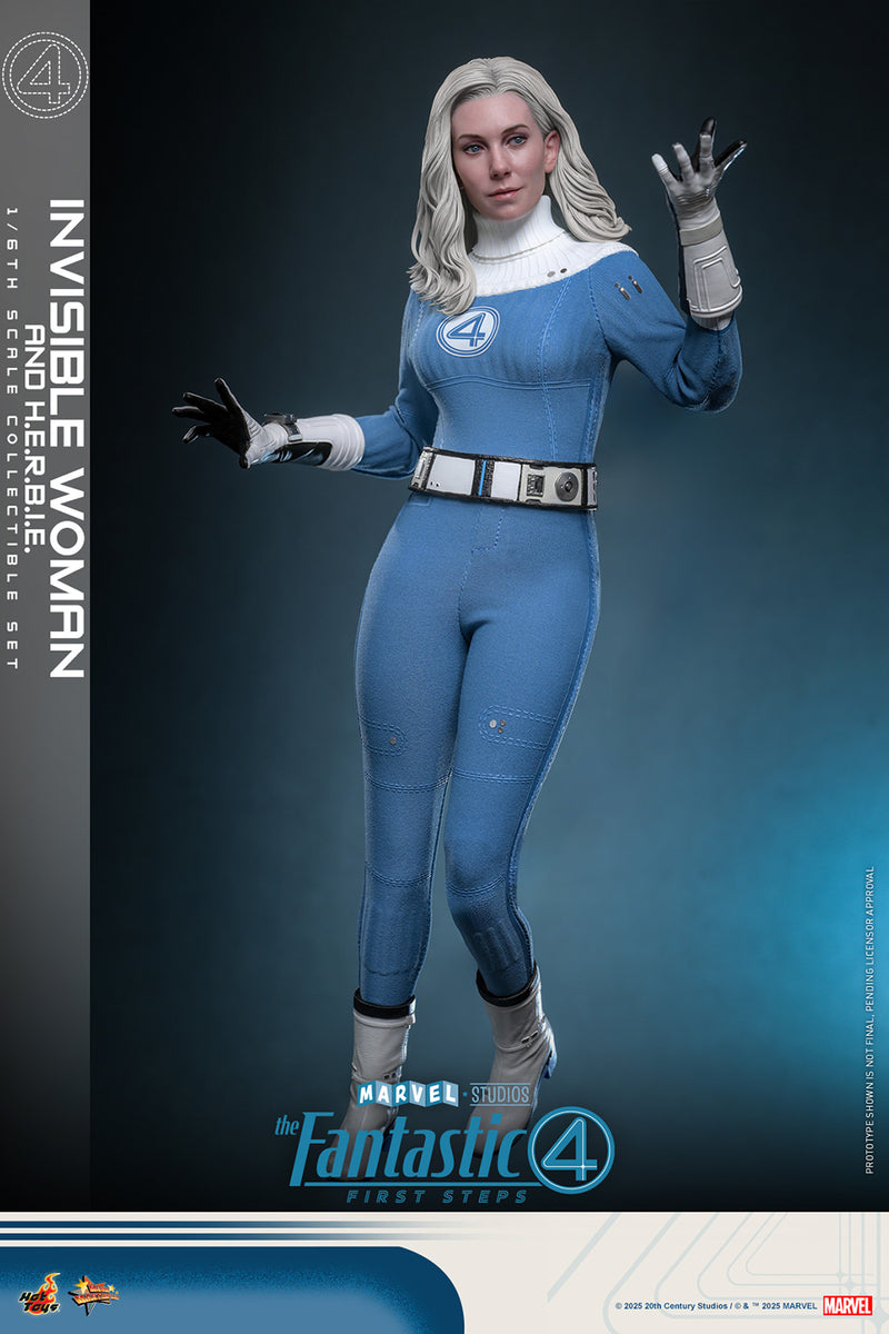 Load image into Gallery viewer, Hot Toys - The Fantastic Four: First Steps - Invisible Woman and H.E.R.B.I.E.
