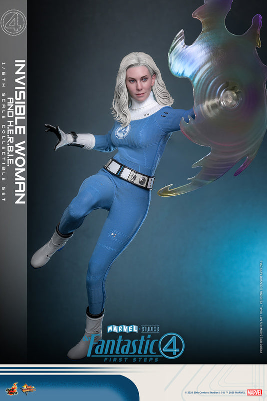 Hot Toys - The Fantastic Four: First Steps - Invisible Woman and H.E.R.B.I.E.