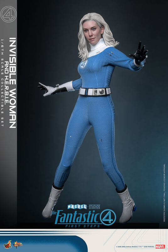 Hot Toys - The Fantastic Four: First Steps - Invisible Woman and H.E.R.B.I.E.